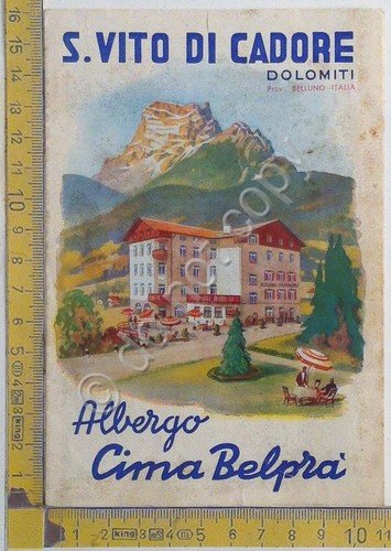 Pubblicità - Advertising - S. Vito di Cadore - Albergo …