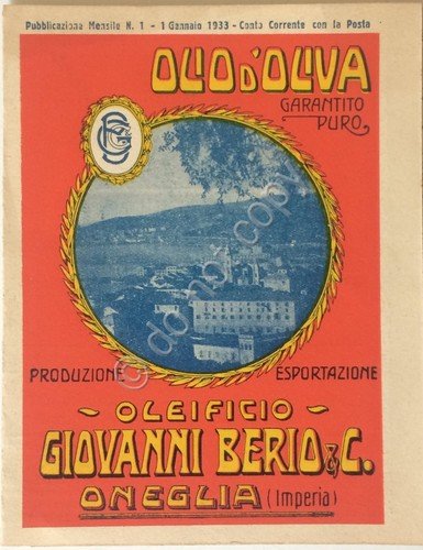 Pubblicità - Oleificio Berio & C. - Olio d'Oliva - …