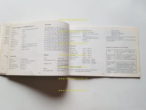 Puch 125 - 175 Cross-Enduro 1971 manuale uso manutenzione originale …