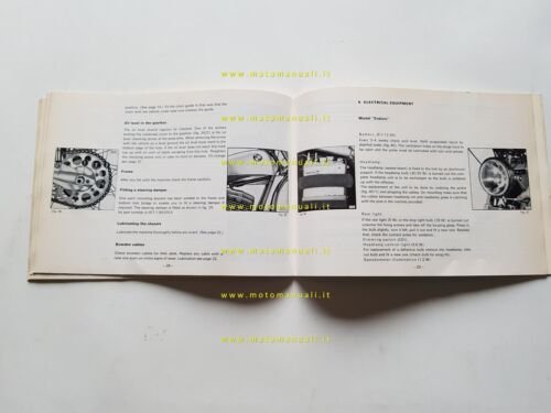 Puch 125 - 175 Cross-Enduro 1971 manuale uso manutenzione originale …