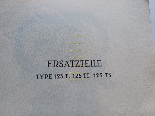 Puch 125 T - TT - TS listino prezzi parti …