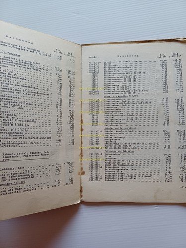 Puch 125 T - TT - TS listino prezzi parti …