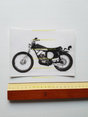 Puch 175 ISDT 1974 foto cartella stampa originale
