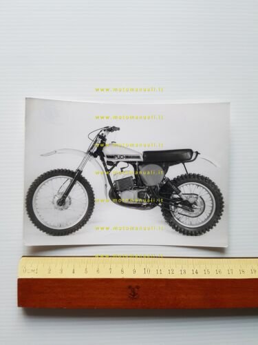 Puch 250 Cross ufficiale Everts 1975 foto cartella stampa originale