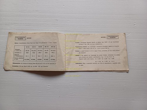 Puch Frigerio GS 125 175 250 -MC 125 250 1978 …