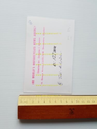 Puch Frigerio HF 125 1986 foto cartella stampa originale