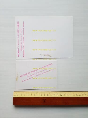 Puch Frigerio HW 350 1984 2 foto cartella stampa originali