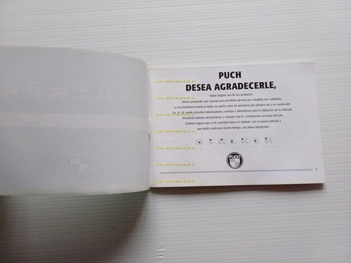 PUCH Gilera Stalker 50 2001 manuale uso manutenzione originale testo …