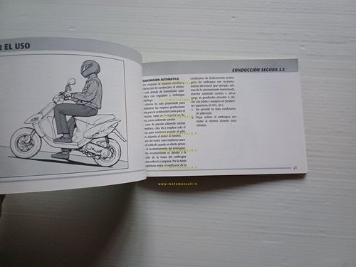 PUCH Gilera Stalker 50 2001 manuale uso manutenzione originale testo …