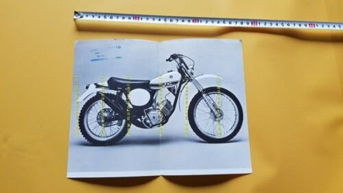 Puch GS 50 Regolarità 1974 depliant moto originale brochure