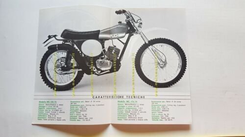 Puch MC 125-175 Regolarit 1974 depliant originale ITALIANO brochure