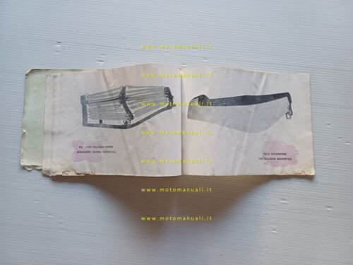 Puliti catalogo selle biposto sellini passeggero moto scooter anni 50 …