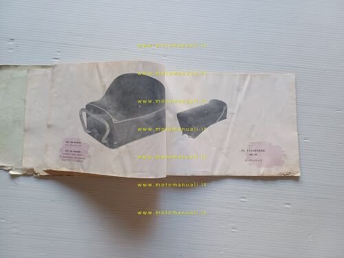 Puliti catalogo selle biposto sellini passeggero moto scooter anni 50 …