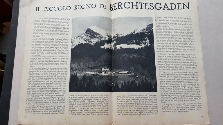 R.A.C.I. rivista anteguerra REAL AUTOMOBIL CLUB ITALIANO fascicolo n.8 1938