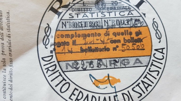 RACI bollo auto MI 1947 originale no depliant brochure