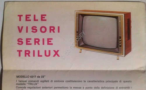 Radio TV Hi-Fi VIntage - Magnadyne - Pieghevole televisori 1964