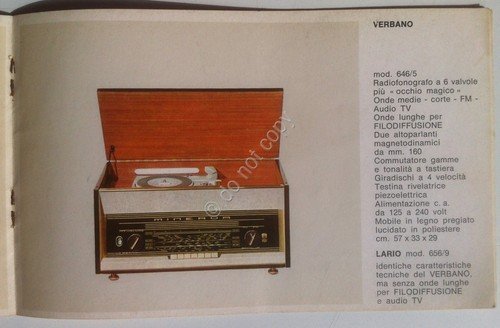 Radio TV Hi-Fi VIntage - Minerva - Produzione 1965 - …