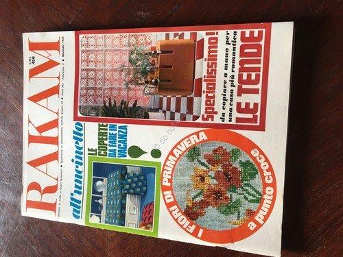 Rakam Rivista Magazine Maggio 1970 Mensile di moda e lavori … | Immagine principale