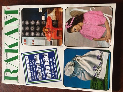 Rakam Rivista Magazine Ottobre 1970 Mensile di moda e lavori … | Immagine principale