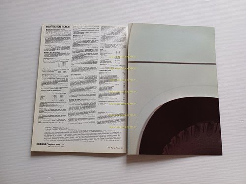 Range Rover modelli 1981 depliant italiano originale