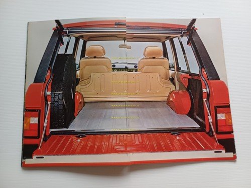 Range Rover modelli 1981 depliant italiano originale