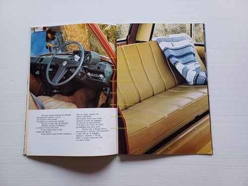 Range Rover V8 3500 1970 depliant originale italiano