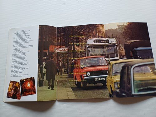 Range Rover V8 3500 1970 depliant originale italiano