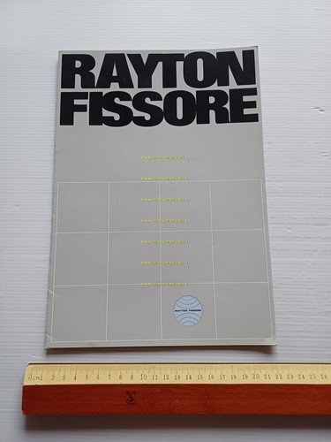 Rayton-Fissore carrozzeria depliant italiano originale