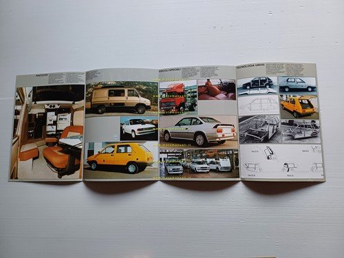 Rayton-Fissore carrozzeria depliant italiano originale