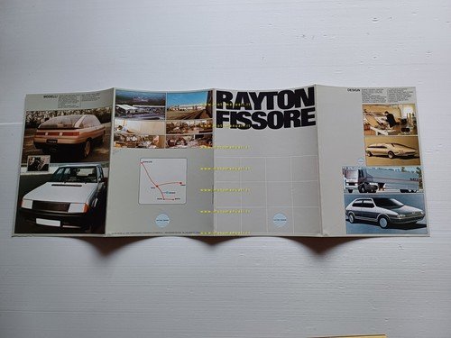 Rayton-Fissore carrozzeria depliant italiano originale