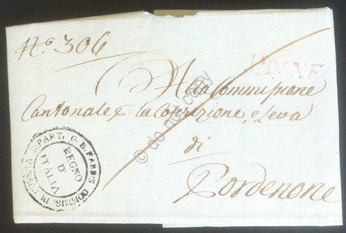 Regno Napoleonico 1807 - Lettera Autografo G. B. Fabris - … | Immagine Gallery 3