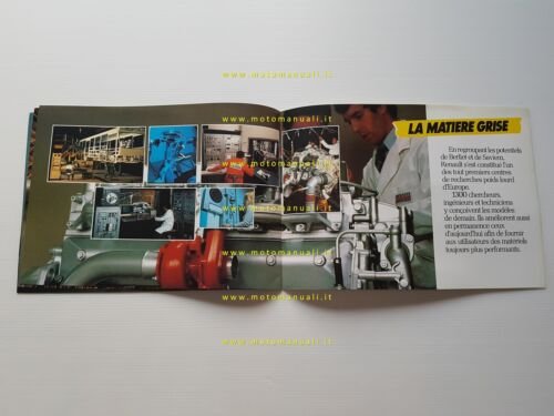 Renault autocarri 1980 depliant francese originale