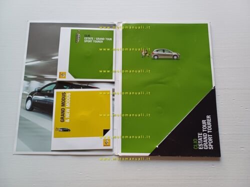 Renault Clio Estate-Grand Tour-Sport Tourer 2007 cartella stampa originale