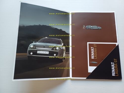 Renault Laguna GT 2008 cartella stampa originale