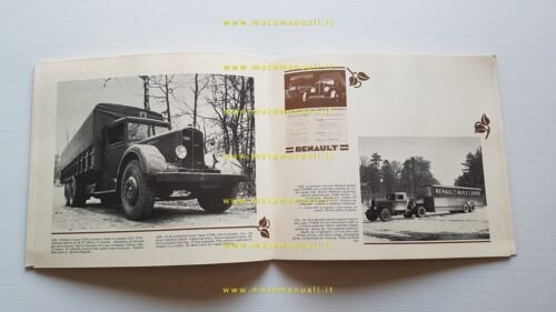 Renault Veicoli Industriali 1906-1955 -opuscolo edizione limitata 1980 originale