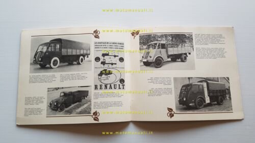 Renault Veicoli Industriali 1906-1955 -opuscolo edizione limitata 1980 originale