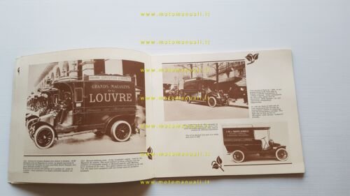 Renault Veicoli Industriali 1906-1955 -opuscolo edizione limitata 1980 originale