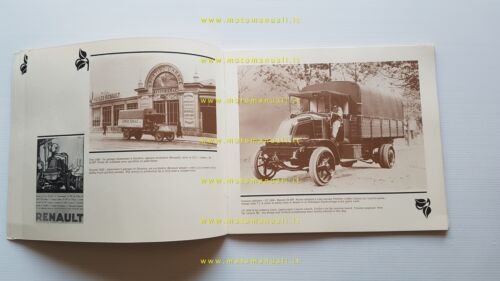 Renault Veicoli Industriali 1906-1955 -opuscolo edizione limitata 1980 originale