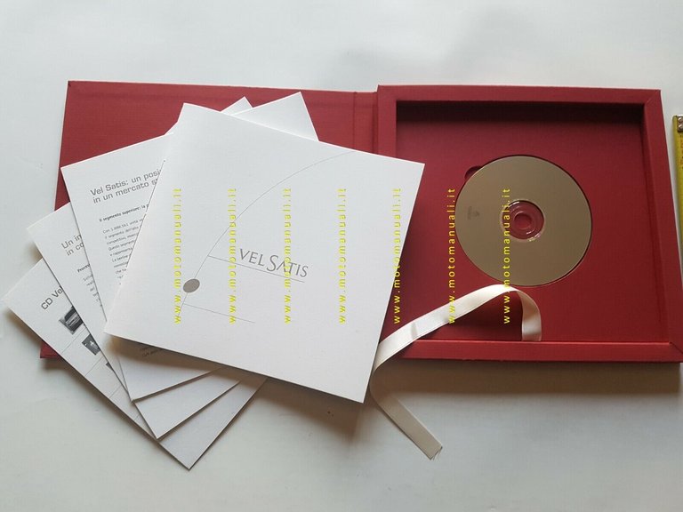 Renault Vel Satis 2002 cartella stampa originale press kit