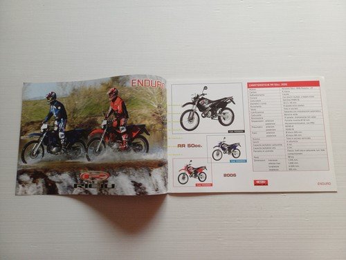 Rieju catalogo produzione modelli 2005 depliant italiano originale