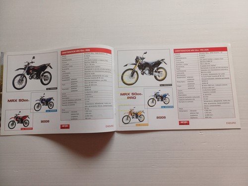 Rieju catalogo produzione modelli 2005 depliant italiano originale