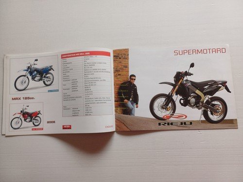 Rieju catalogo produzione modelli 2005 depliant italiano originale