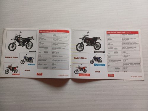 Rieju catalogo produzione modelli 2005 depliant italiano originale