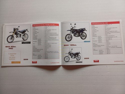 Rieju catalogo produzione modelli 2005 depliant italiano originale