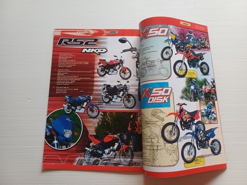 Rieju catalogo produzione modelli 2006 depliant originale