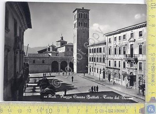 Rieti - Piazza C. Battisti - Torre del Duomo - … | Immagine principale