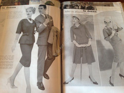 ritagli di giornale redazionali moda album 28 Febbraio 1960 a …