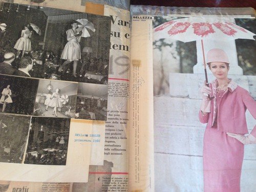 ritagli di giornale redazionali moda album 28 Febbraio 1960 a …
