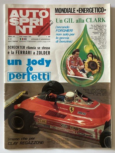 Rivista - Autosprint - Anno XIX n. 20 1979 - … | Immagine principale