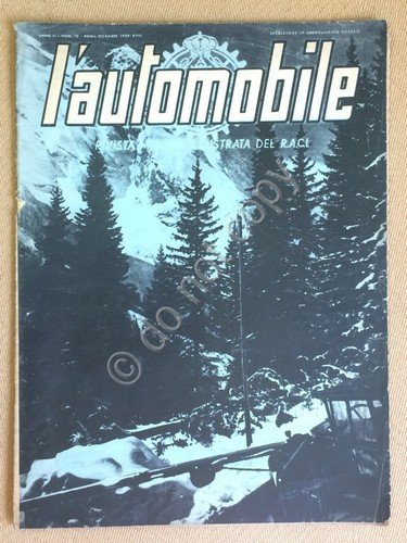 Rivista - L'Automobile - Dicembre 1939 - Autocarro FIAT 666N … | Immagine principale
